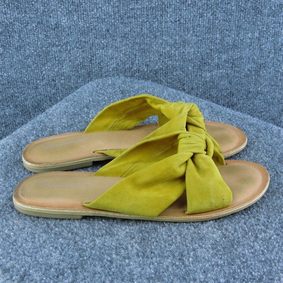 Jeffrey Campbell Women Slide Shoes Brown Leather Slip On Size 8 Medium (B, M)‎ - Picture 3 of 6